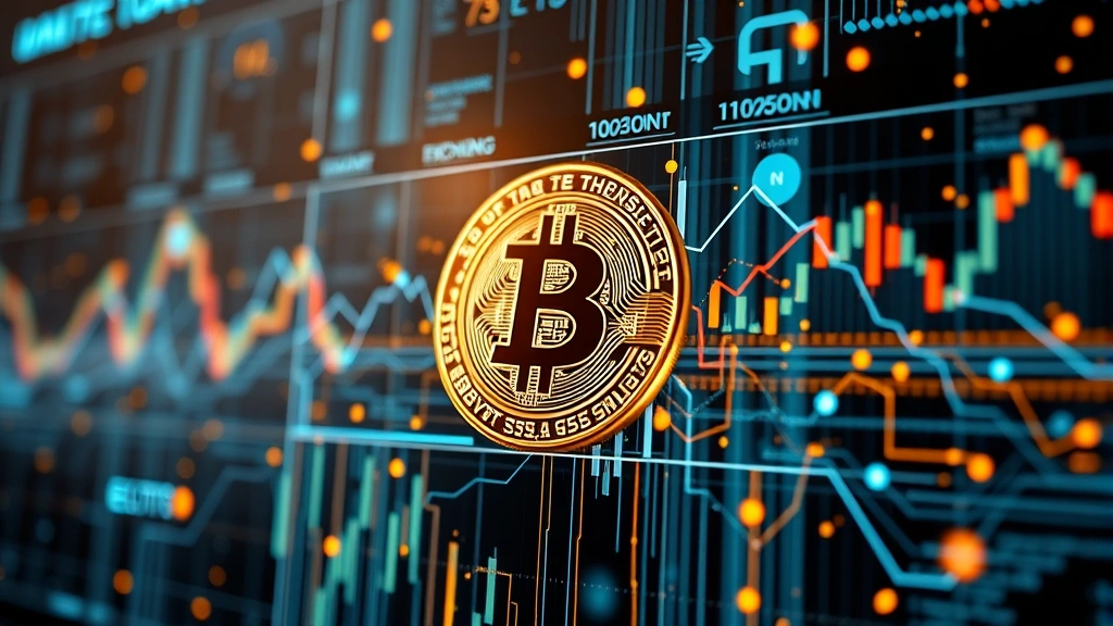 Modern cryptocurrency exchange trading interface with Bitcoin and blockchain technology visualization, showing secure digital asset management systems with advanced encryption security features protecting financial transactions