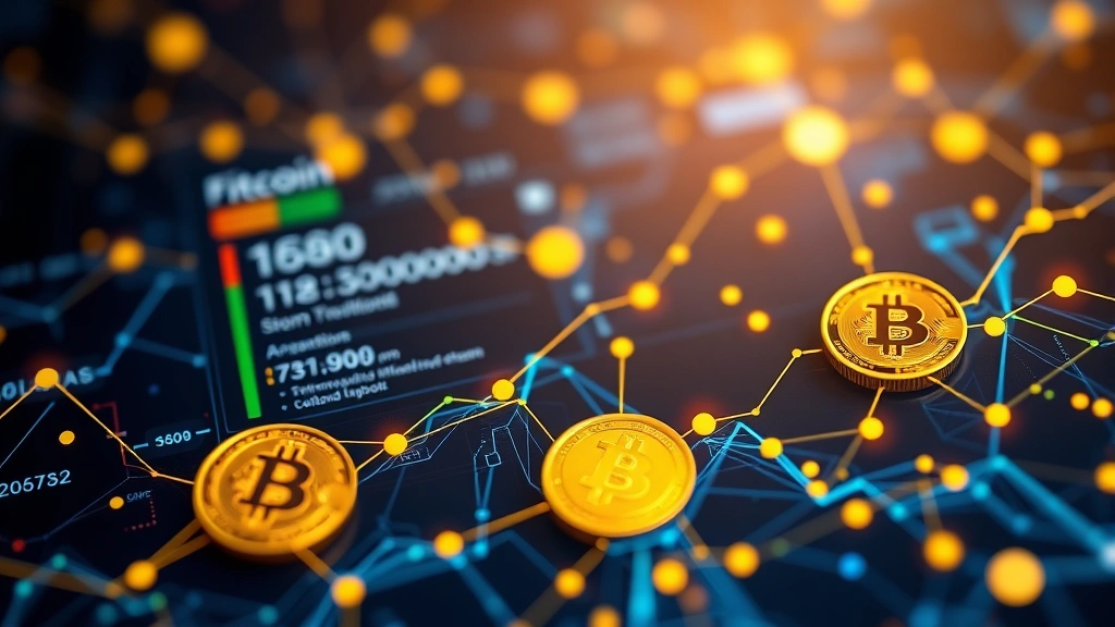 Digital wallet interface showing Bitcoin transactions and blockchain connections, abstract flowing data visualization, golden Bitcoin symbols, photorealistic but no readable text or numbers