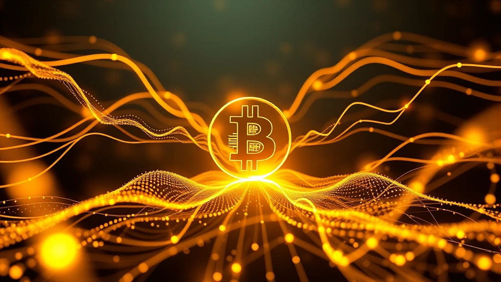 Abstract visualization of institutional capital flowing into Bitcoin markets, represented by golden light streams converging into Bitcoin symbol, transparent financial infrastructure and custody systems, modern fintech aesthetic without any text or numbers