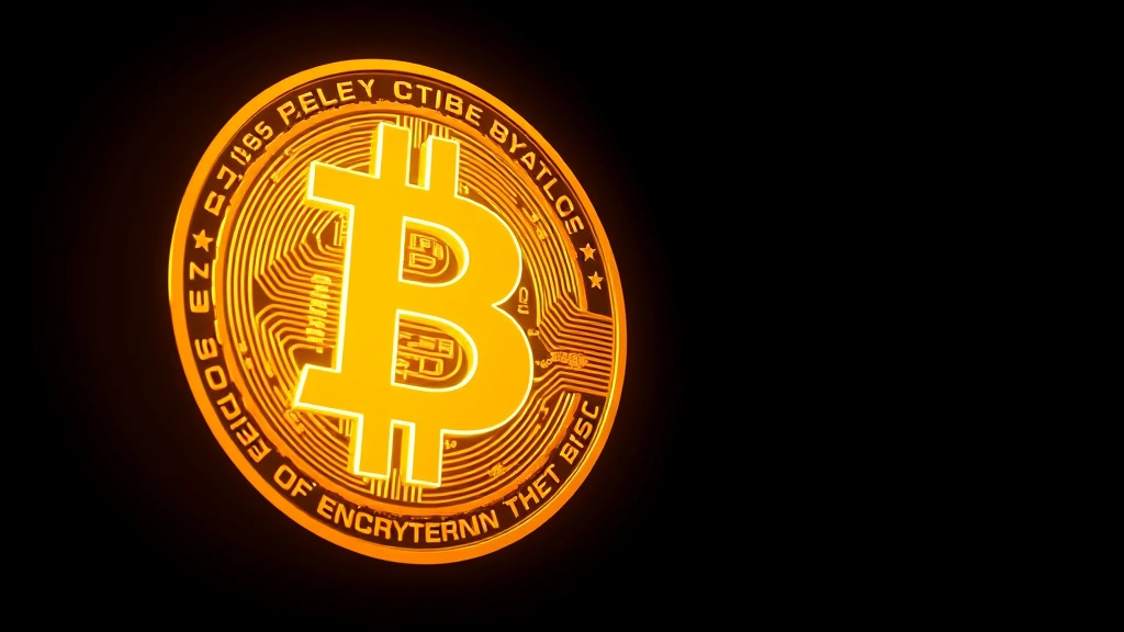Photorealistic image of Bitcoin symbol glowing in gold against dark background with subtle American flag elements, representing national cryptocurrency adoption, professional lighting, no text
