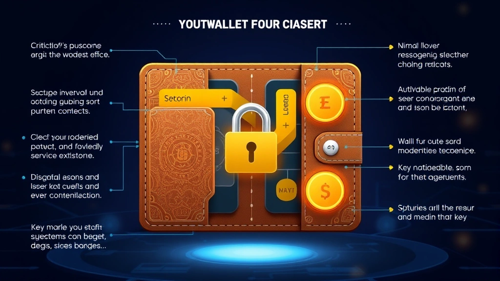 Detailed visualization of cryptocurrency wallet interface with security features highlighted, showing digital asset protection and key management systems for blockchain holdings